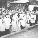 Ground breaking for new school, September 1960.